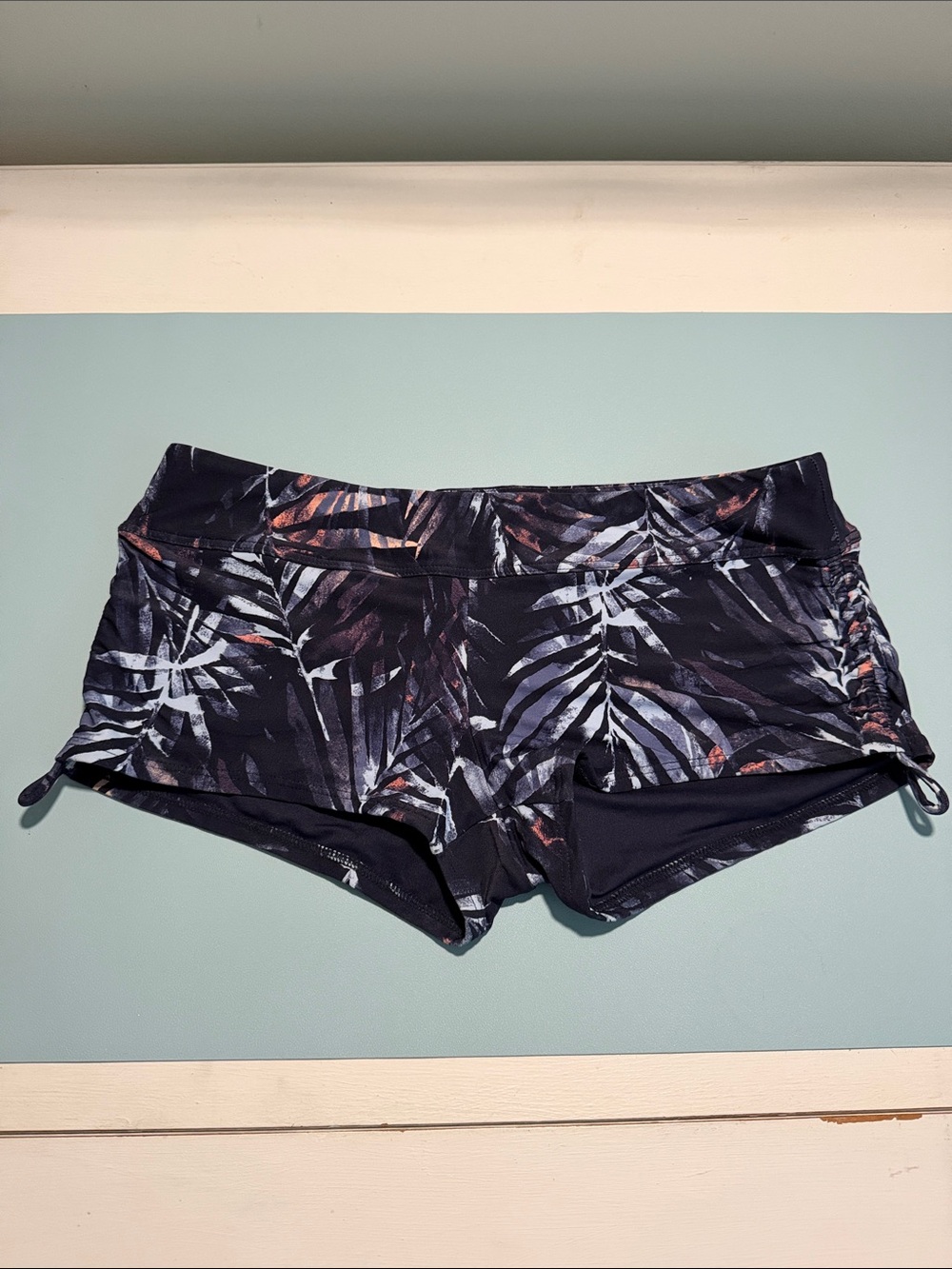 Gap Tropical Print Bikini Short Swim Bottoms Size Medium Excellent Condition